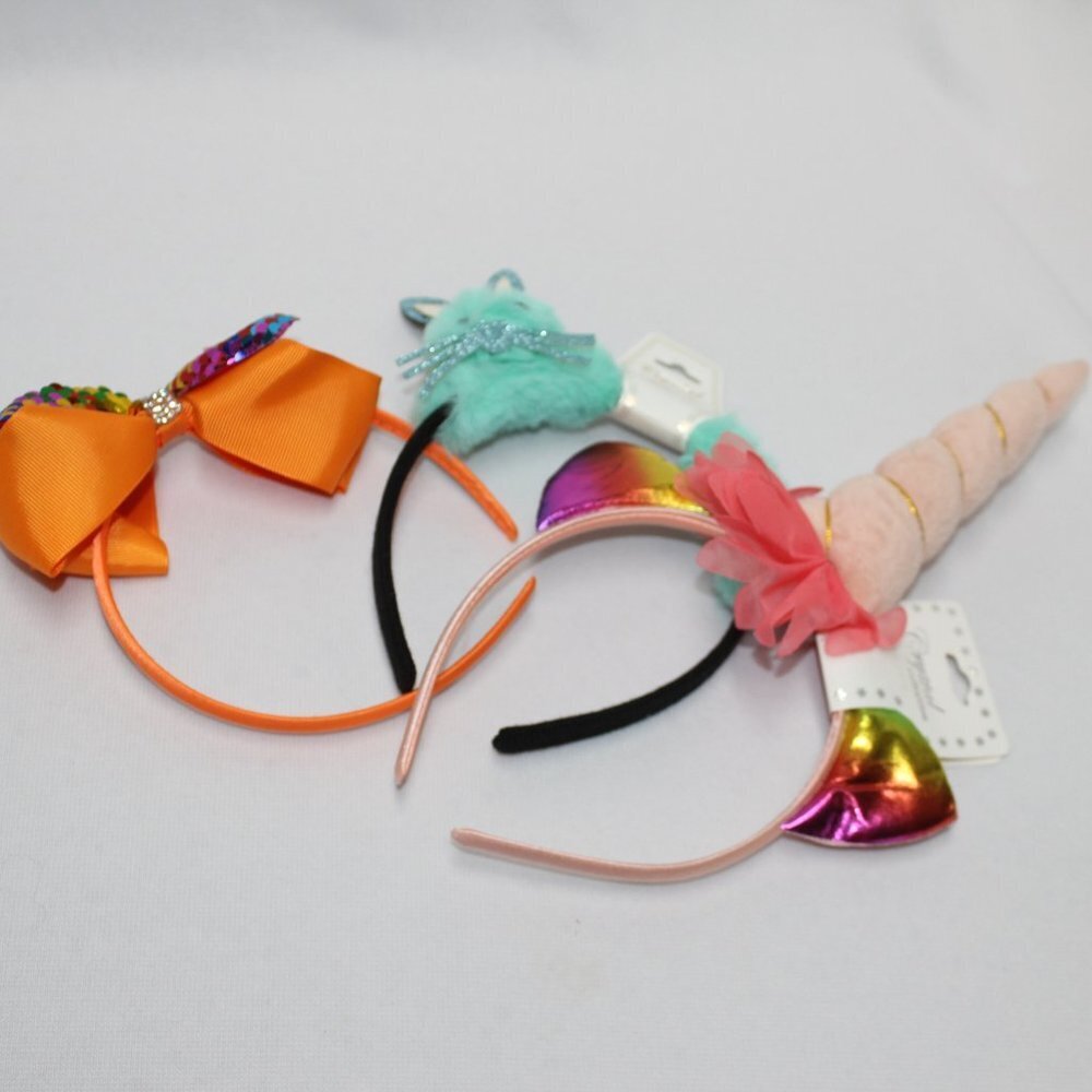 NWT Three Girls Headbands